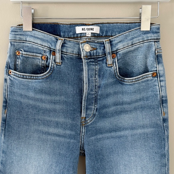 RE/DONE 70s Stovepipe in Rodeo Indigo, Sz 26 - Picture 6 of 10